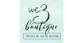 We 3 Boutique Logo