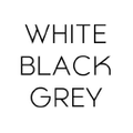 White Black Grey Logo