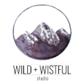 Wild + Wistful Studio Logo