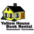 Yellow House Book Rental Logo