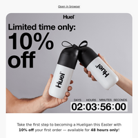 Huel UK email thumbnail