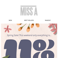 Shop Miss A email thumbnail