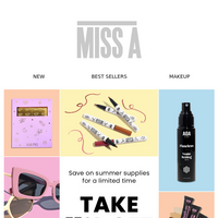 Shop Miss A email thumbnail