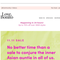 Love Bonito email thumbnail