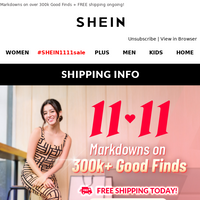 Shein Australia email thumbnail