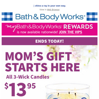 Bath and Body Works email thumbnail