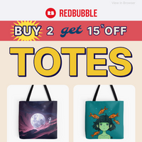 Redbubble email thumbnail