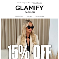 Glamify Fashion email thumbnail