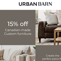 Urban Barn email thumbnail