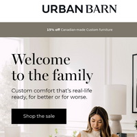 Urban Barn email thumbnail