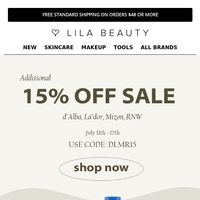 Lila Beauty email thumbnail