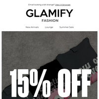 Glamify Fashion email thumbnail