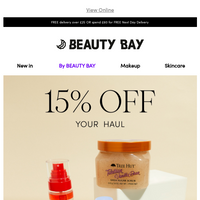 BEAUTY BAY email thumbnail