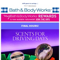 Bath and Body Works email thumbnail