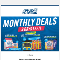 Applied Nutrition email thumbnail