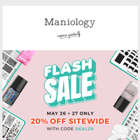 Maniology email thumbnail