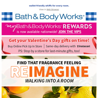 Bath and Body Works email thumbnail