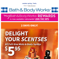 Bath and Body Works email thumbnail