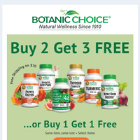 Botanic Choice email thumbnail