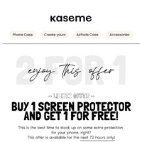 KaseMe email thumbnail