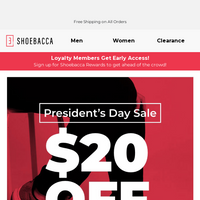 SHOEBACCA email thumbnail