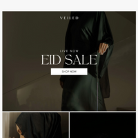 Veiled Collection email thumbnail