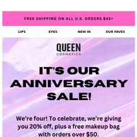 Queen Cosmetics email thumbnail