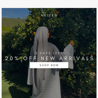 Veiled Collection email thumbnail