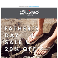 Lamo Footwear email thumbnail