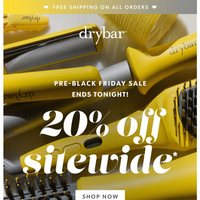 Drybar email thumbnail