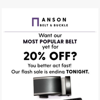 Anson Belt & Buckle email thumbnail