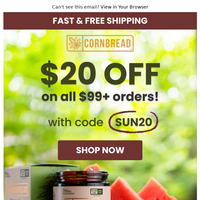 Cornbread Hemp email thumbnail