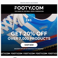 FOOTY.COM email thumbnail