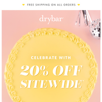 Drybar email thumbnail