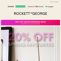 Rockett St George email thumbnail