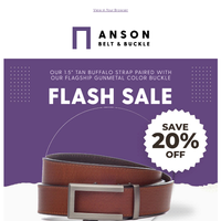 Anson Belt & Buckle email thumbnail