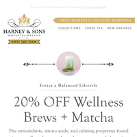 Harney & Sons Fine Teas email thumbnail