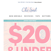 Chic Soul email thumbnail