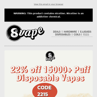 8Vape email thumbnail