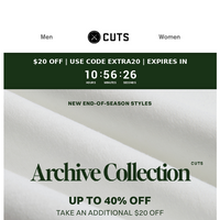 Cuts Clothing email thumbnail