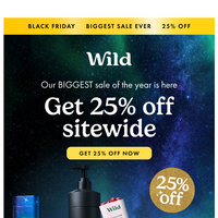 Wild Natural Deodorant email thumbnail