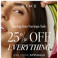 DIME Beauty email thumbnail