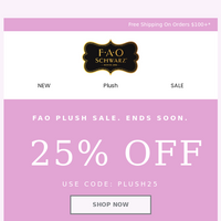 FAO Schwarz email thumbnail