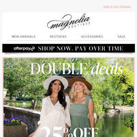 Magnolia Boutique email thumbnail