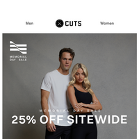 Cuts Clothing email thumbnail