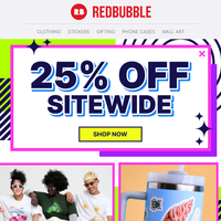 Redbubble email thumbnail