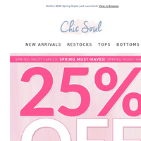 Chic Soul email thumbnail