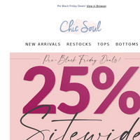 Chic Soul email thumbnail