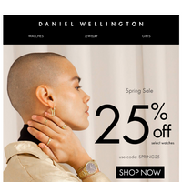 Daniel Wellington email thumbnail