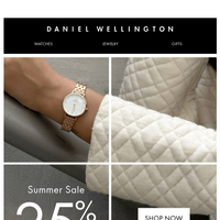 Daniel Wellington email thumbnail